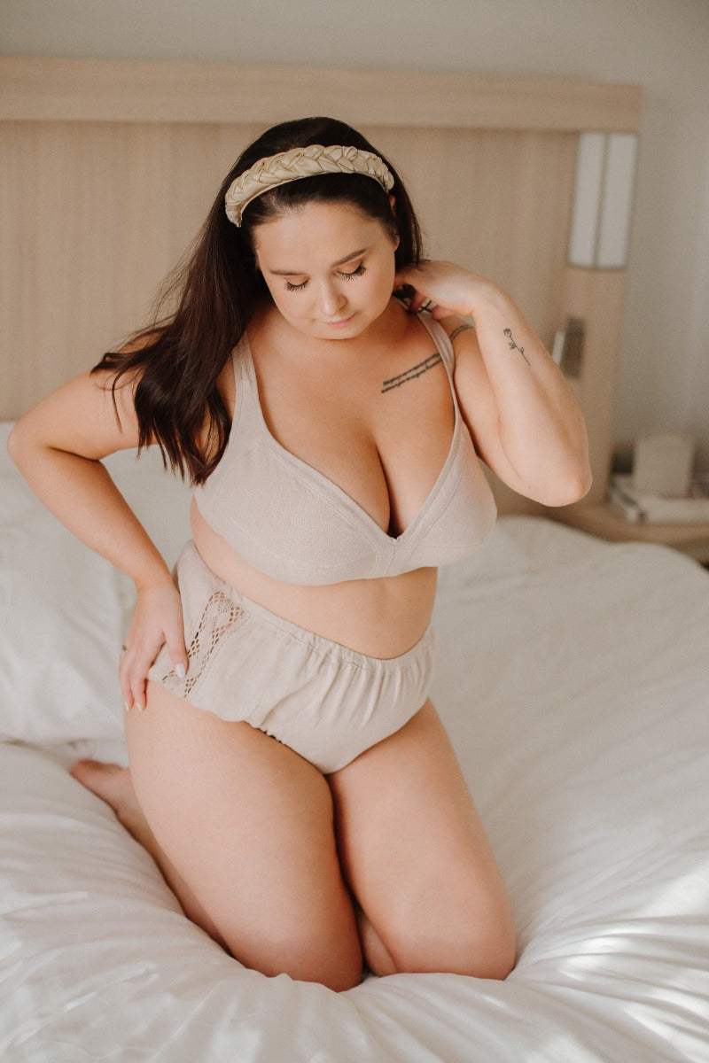 Linen Full Cup Bra LAYLA