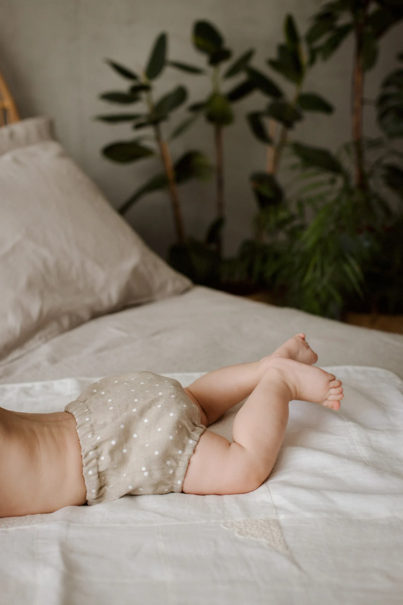 Linen Baby Bloomers ANGEL