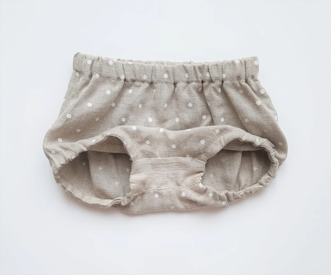 Linen Baby Bloomers ANGEL