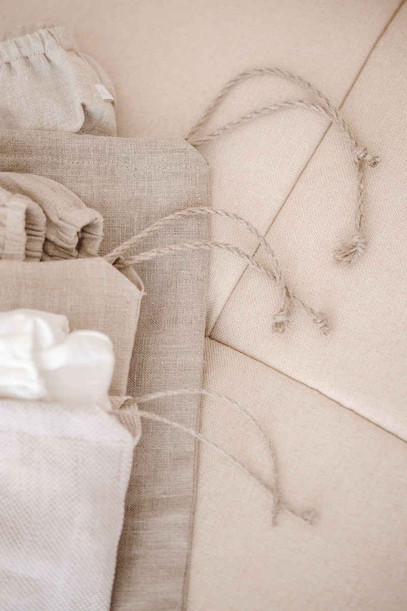 Linen Lingerie Bags