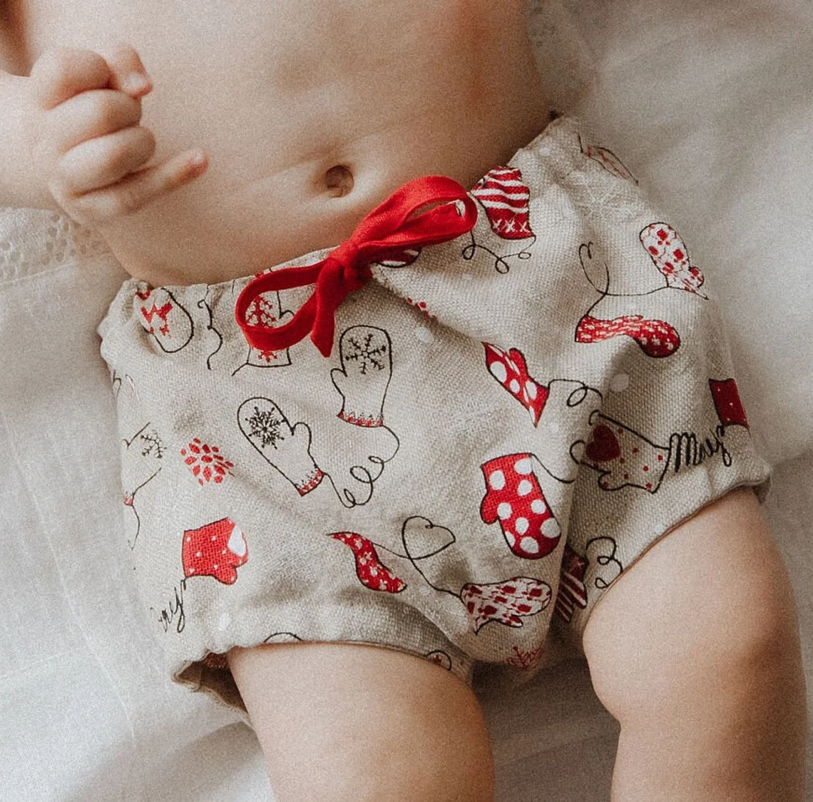 Linen Baby Bloomers NOEL