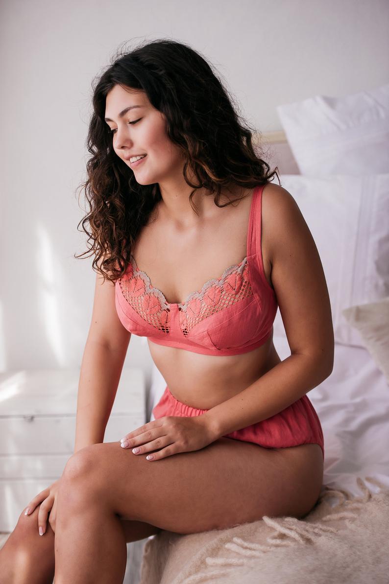 Linen 3/4 Cup Bra ELIZA