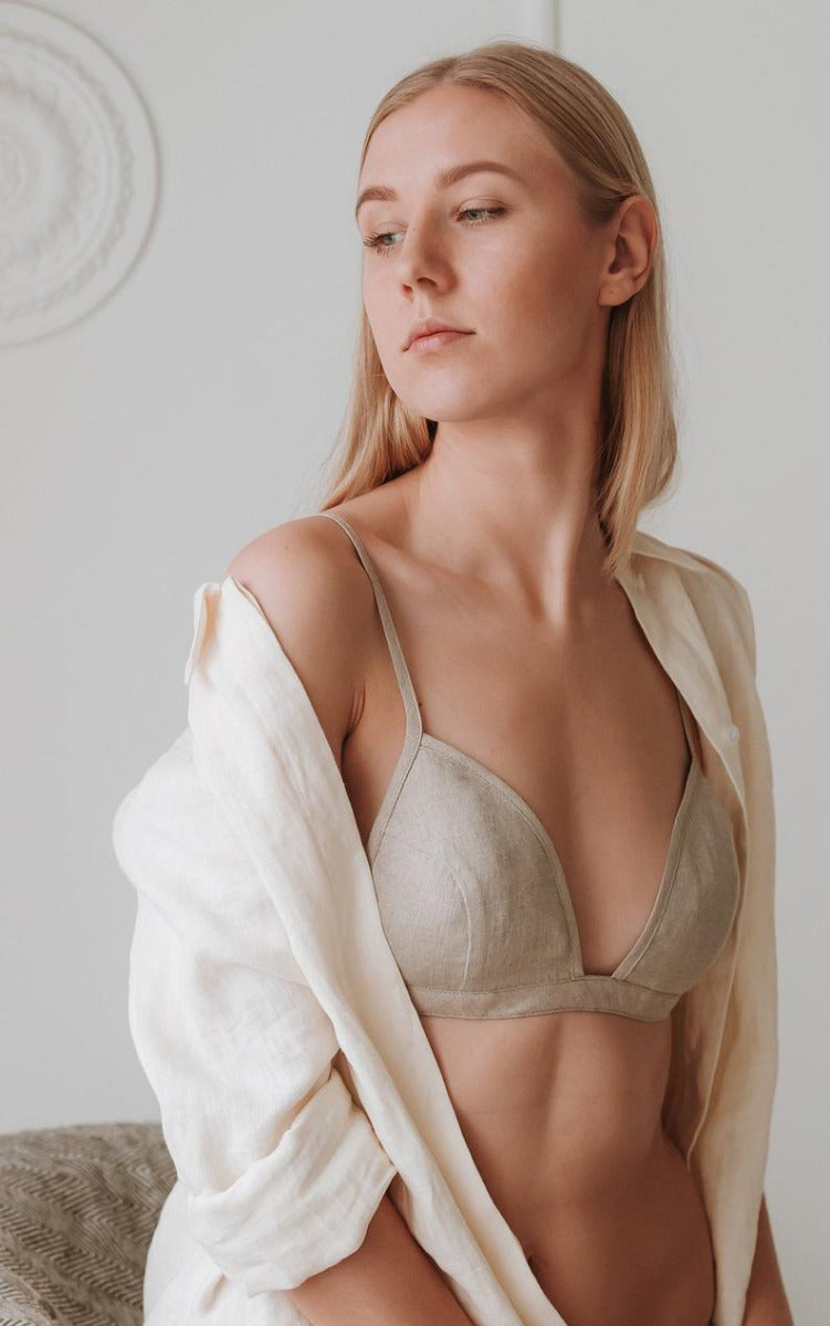 Linen Bralette BELLA