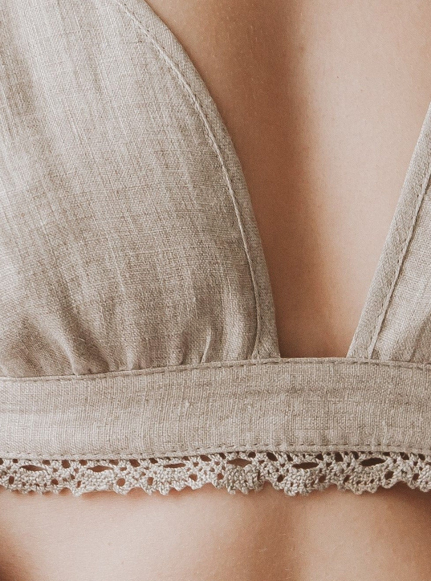 Linen Bralette KATY
