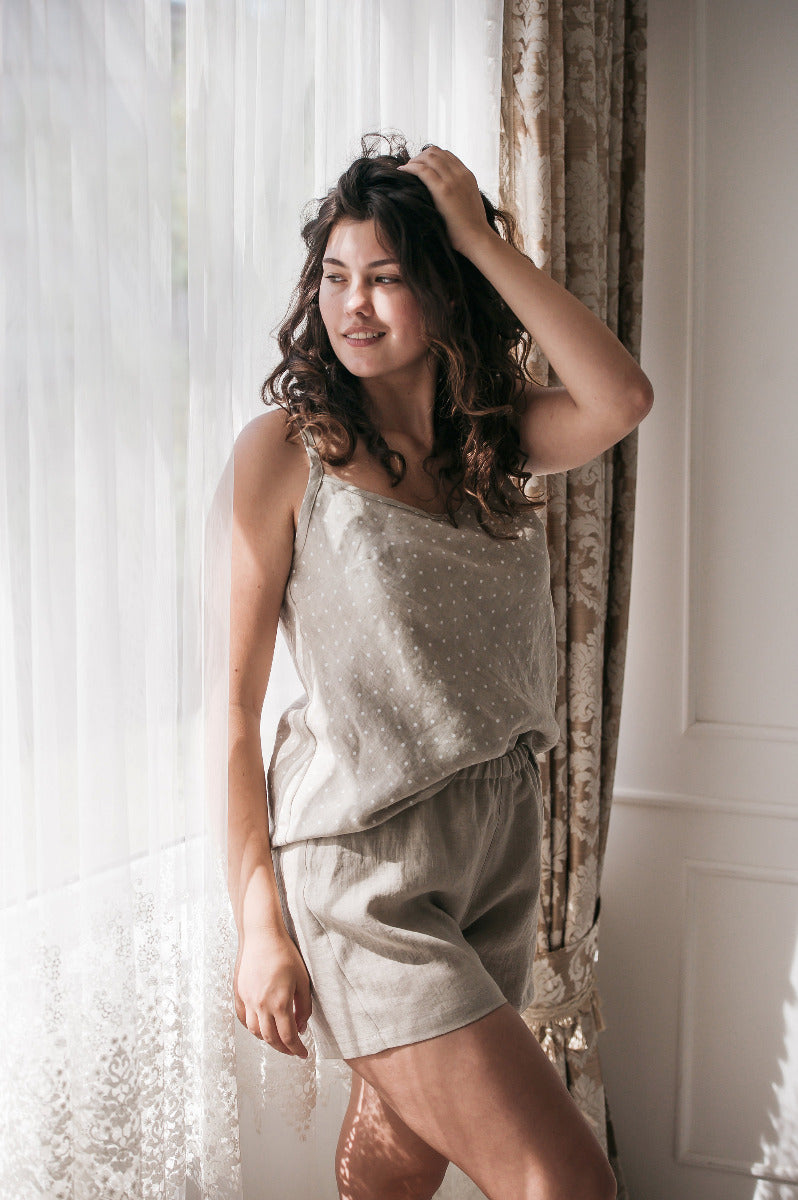 Linen Shorts THETA