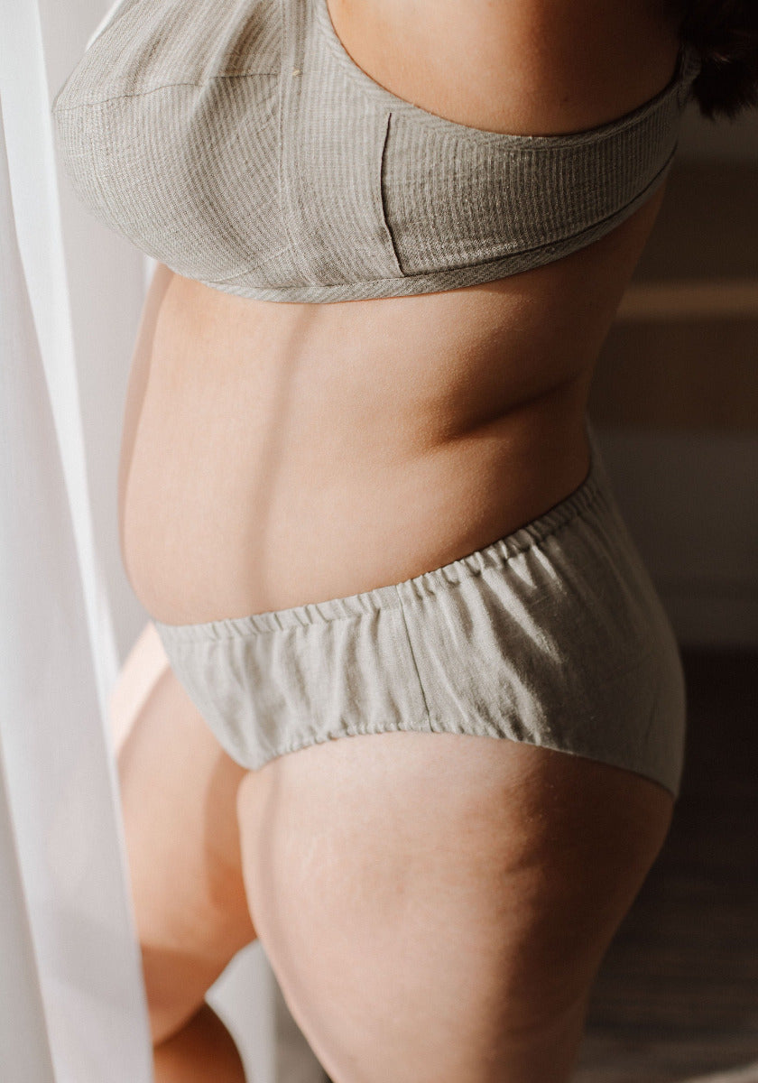 Linen Plus Size Panties HAZEL