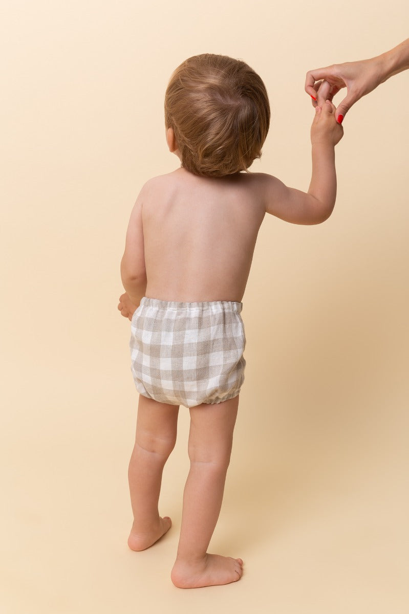 Linen Baby Bloomers ANGEL