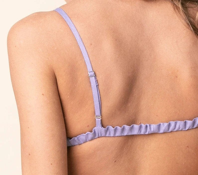 Linen Padded Bralette HARPER