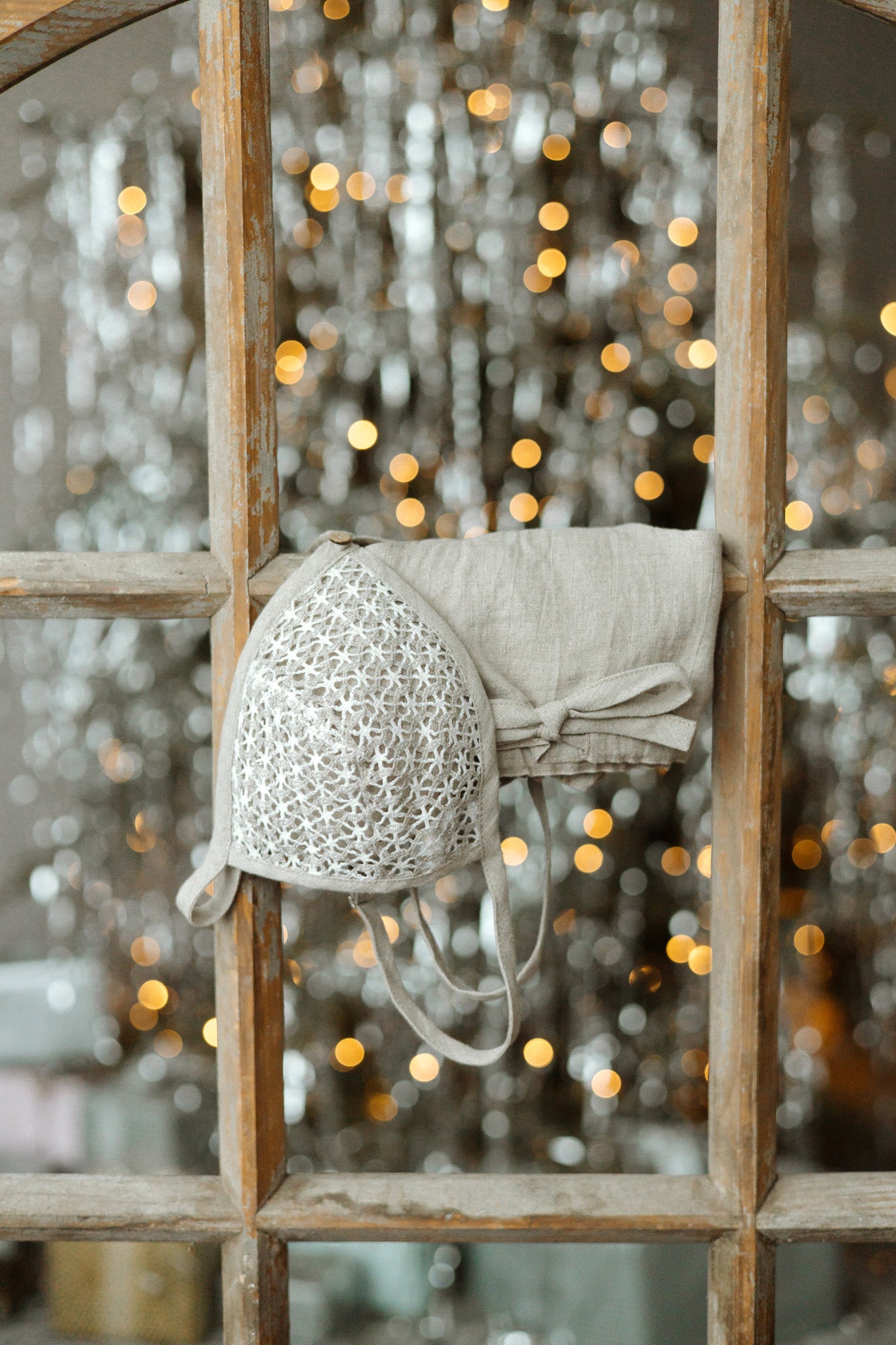 Linen Padded Bralette EVELYN